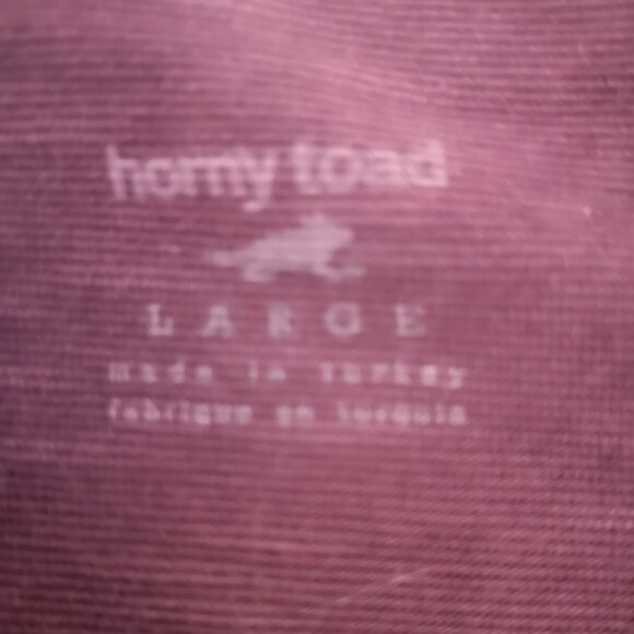 Horny Toad Ladies Purple V-neck Long Sleeve Size Large Midi Dress - Picture 3 of 8